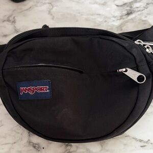 JanSport Black Belt Bag for Men